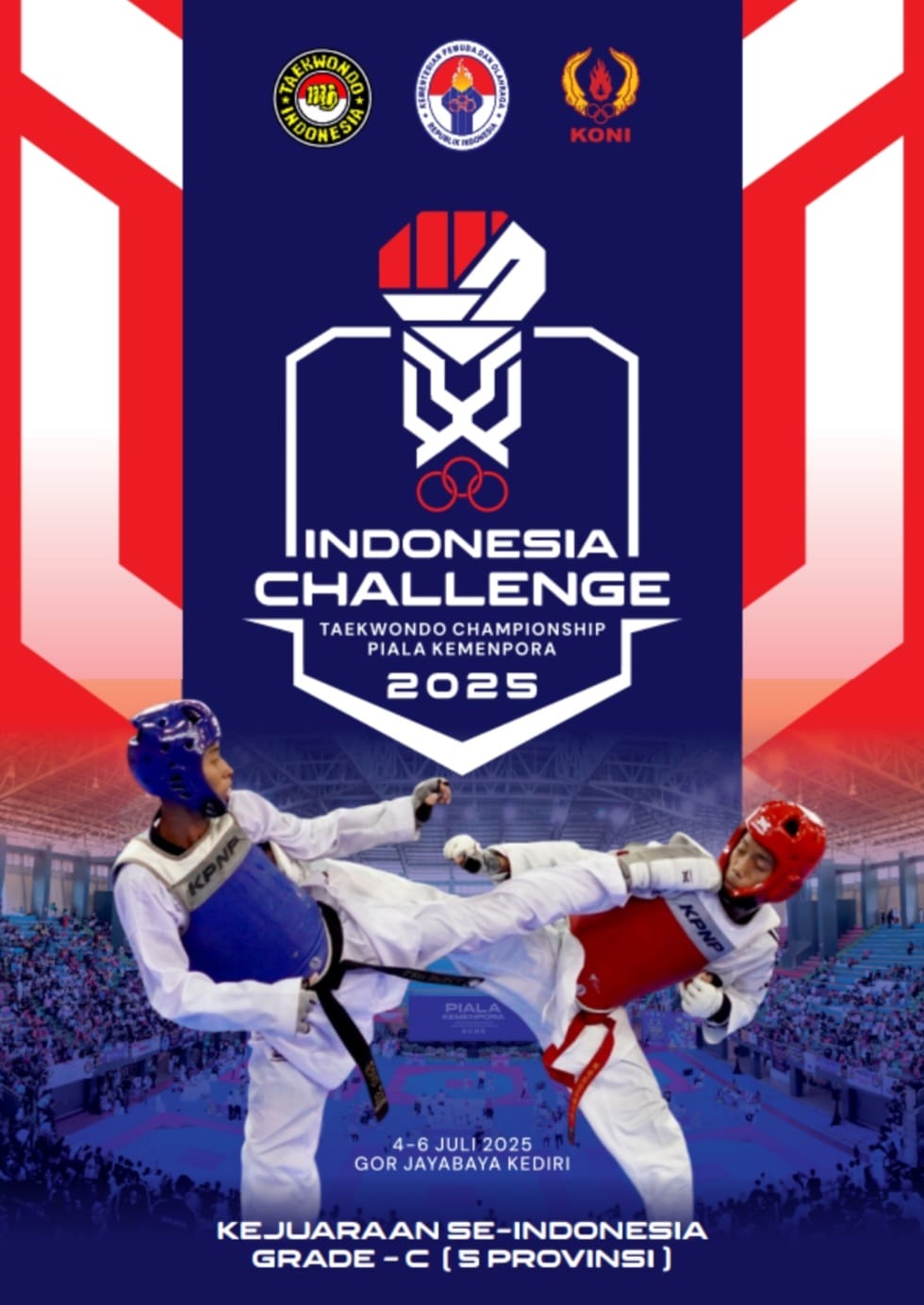 Ajang Pertarungan Prestasi Taekwondo di Tanah Air Taekwondo Indonesia Dojang utcmagelang